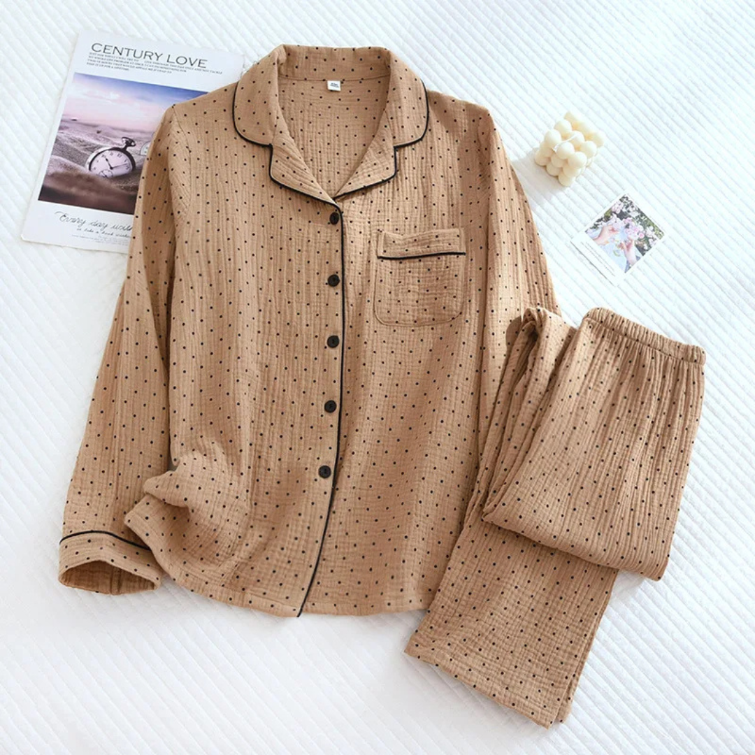 The Muslin Dot - 100% Muslin Cotton Pajama