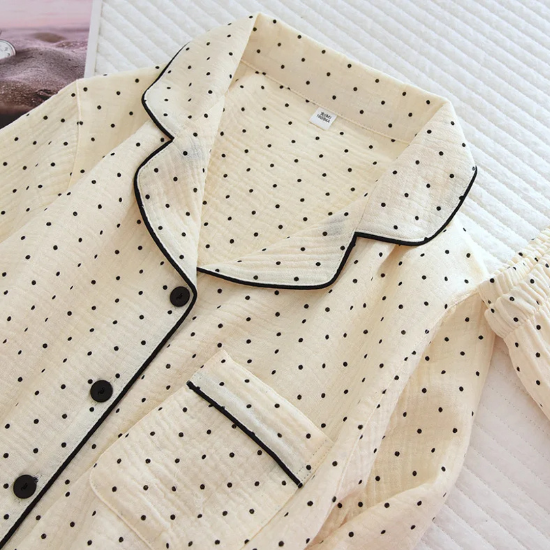 The Muslin Dot - 100% Muslin Cotton Pajama