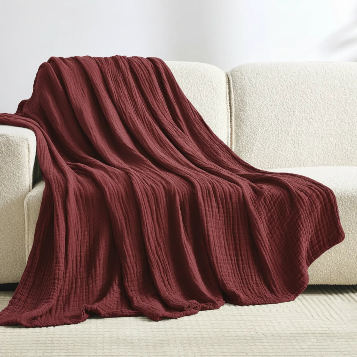The Monogrammed Blanket - 100% Muslin Cotton (B1G1)