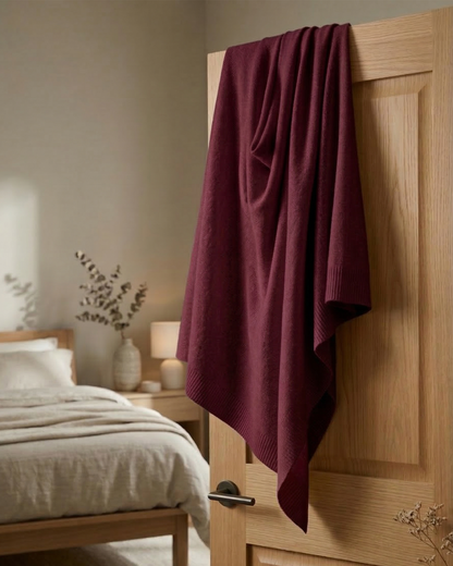 The Knitted Fleece Shawl